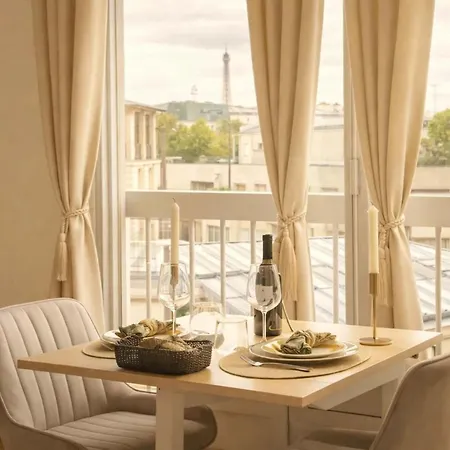 Porte De Versailles - Premium With Eiffel Tower View And Lift Appartamento