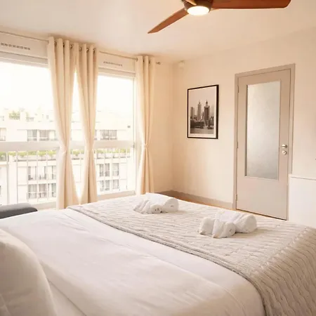 Appartamento Porte De Versailles - Premium With Eiffel Tower View And Lift *